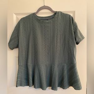Daytrip top, green, size M